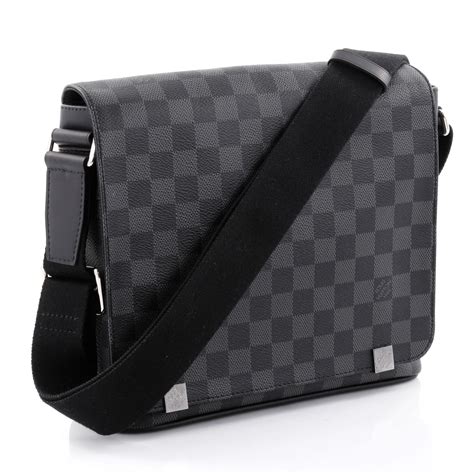 louis vuitton graphite messenger bag|louis vuitton unisex bag.